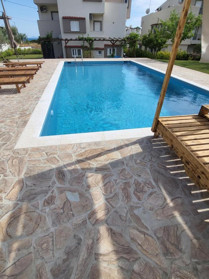 Beach House With Garden Anavyssos Buitenkant foto